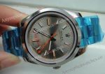 Replica Rolex Milgauss Stainless Steel Gray Face Watch 40mm